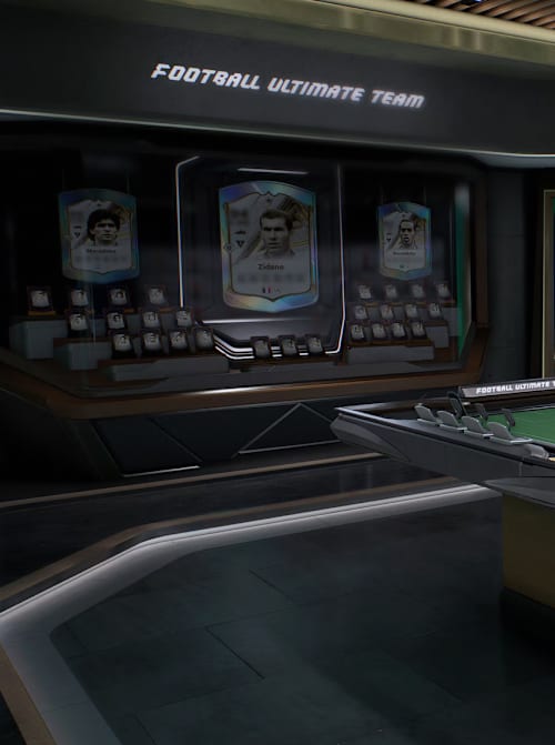 Un aperçu de la galerie dans FC 27 Ultimate Team.