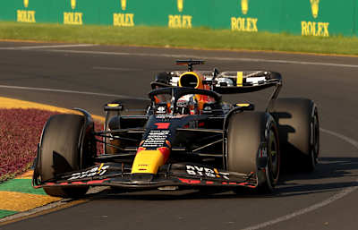 Max Verstappen of Oracle Red Bull Racing at the Australian Grand Prix on April 2, 2023.