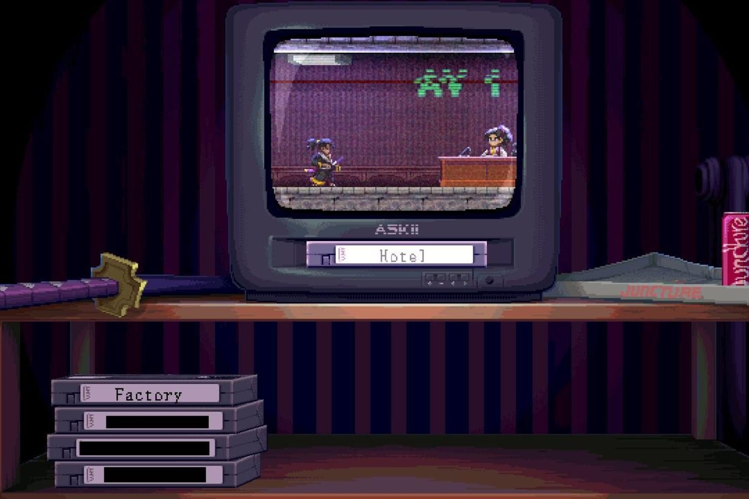 Katana Zero 選択とリアリズムの2d斬撃アクション ゲーム レッドブル