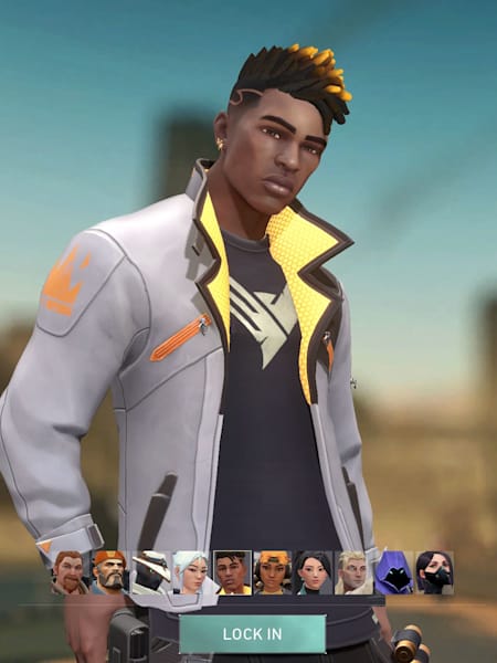Valorant's character Phoenix.