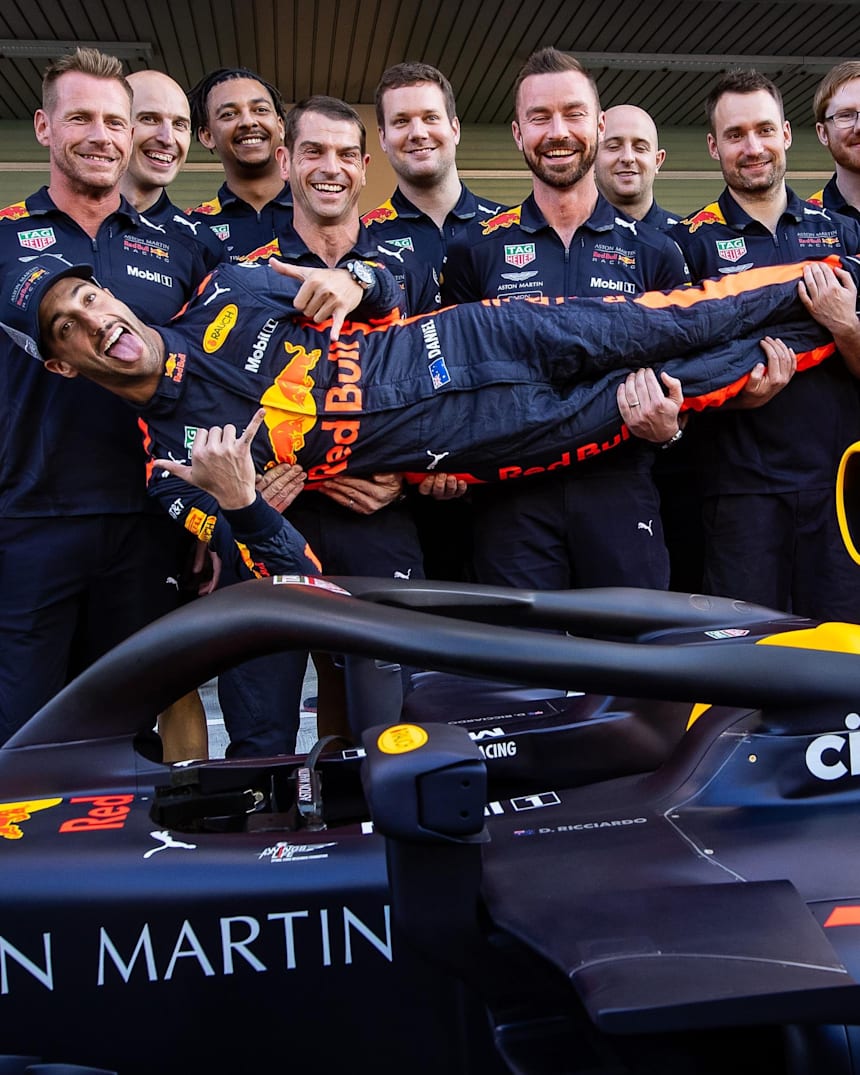 Daniel Ricciardo S Final Gp Abu Dhabi Driver Column