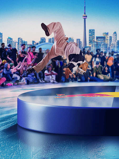 Artwork for the Red Bull BC One World Final Toronto 2026