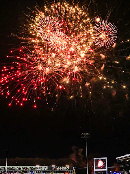 Kingston Park fireworks