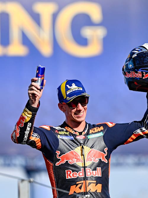 Pedro Acosta na podium w wyścigu MotoGP o GP Tajlandii 2026