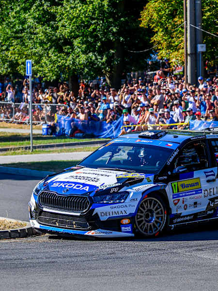Czech local Adam Březík led proceedings at the end of Saturday