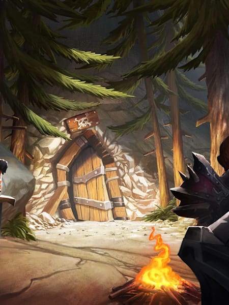 Kobolds and Catacombs trailer still from Dungeon Run.
