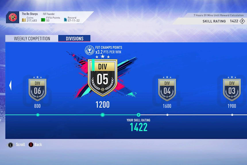 reward weekend league fifa 19
