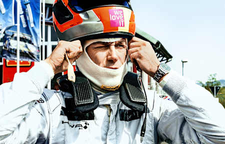 Safety first: record hunter Toto Wolff gets ready