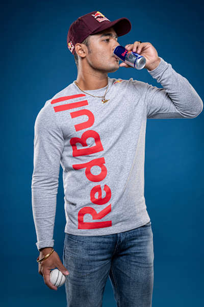 Indian cricket player Riyan Parag