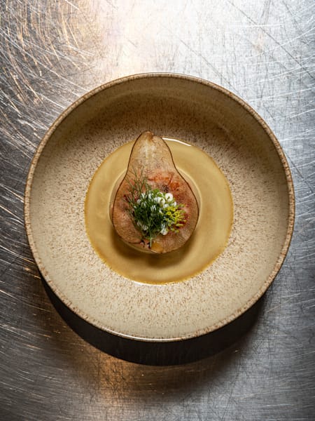 Rak, hruška, petržel, zákys.