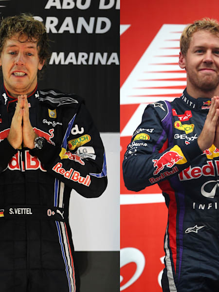 Sebastian Vettel fête son quatrième titre mondial en Inde