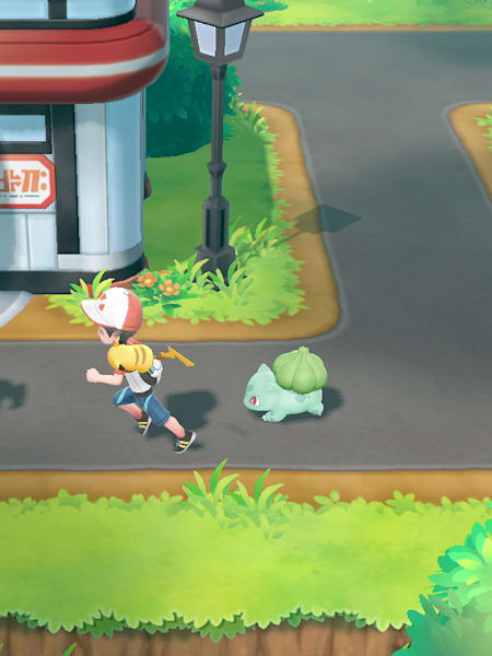 In Pokémon Let's Go ist ganz schön viel los auf dem Bildschirm.