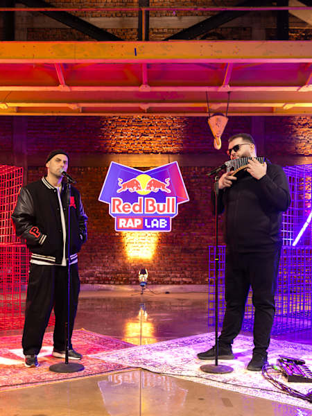 Deliric și Răzvan Popescu la Red Bull Rap Lab