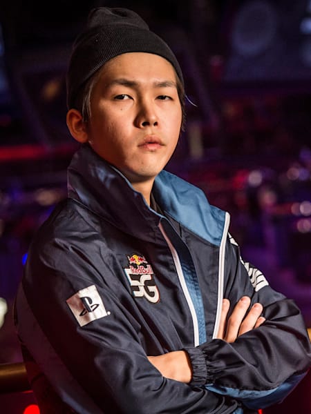 Esports athlete Gachikun pictured at Red Bull Kumite 2017