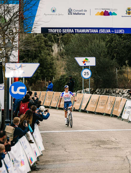 Remco Evenepoel wins Trofeo Serra Tramuntana