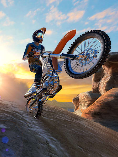 Key art from Dirt Bike Unchained