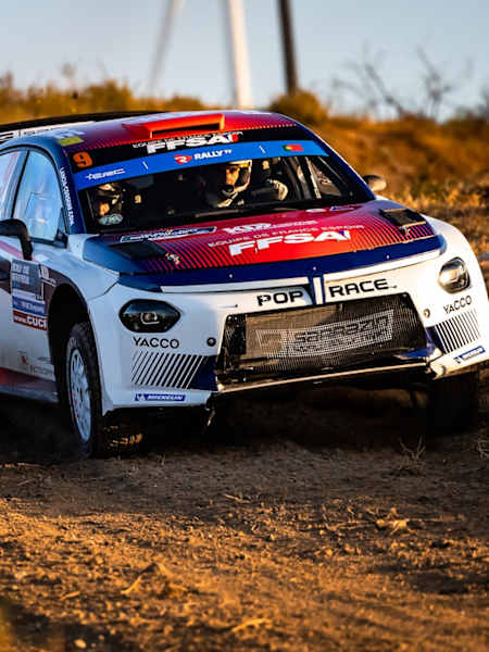 Sarrazin is in third starting the final day of the ERC season