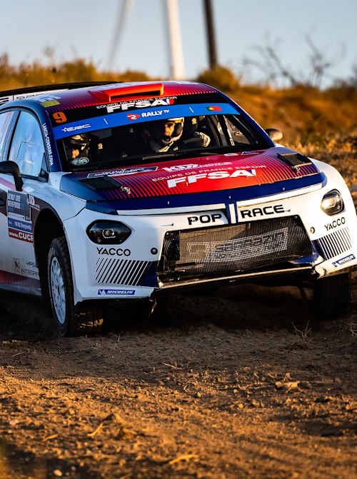 Sarrazin is in third starting the final day of the ERC season