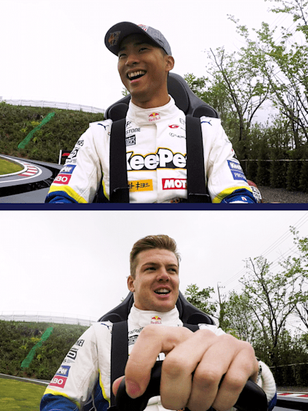 SUPER GT王者が、遊園地でガチレース!? | 平川亮 | ニックキャシディ