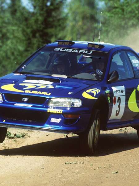 Colin McRae u Subaru Imprezi 1995. godine
