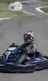 Max Verstappen on track at Red Bull Kart Fight