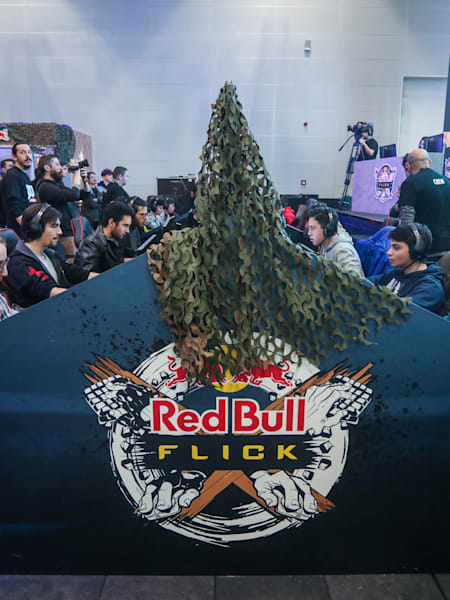 Players compete at Red Bull Flick in Istanbul on Feb 1, 2020