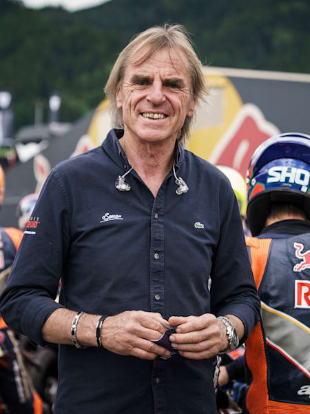 Motorsport-Legende Gustl Auinger am Red Bull Ring