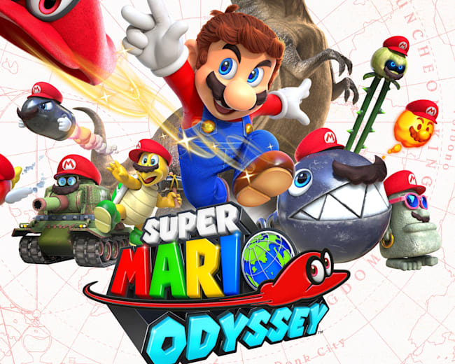 used mario odyssey