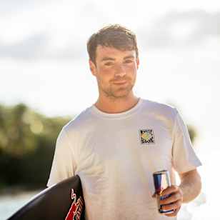 Conor Maguire poses for a portrait in Mentawai Islands, Indonesia on May 18, 2022. 
