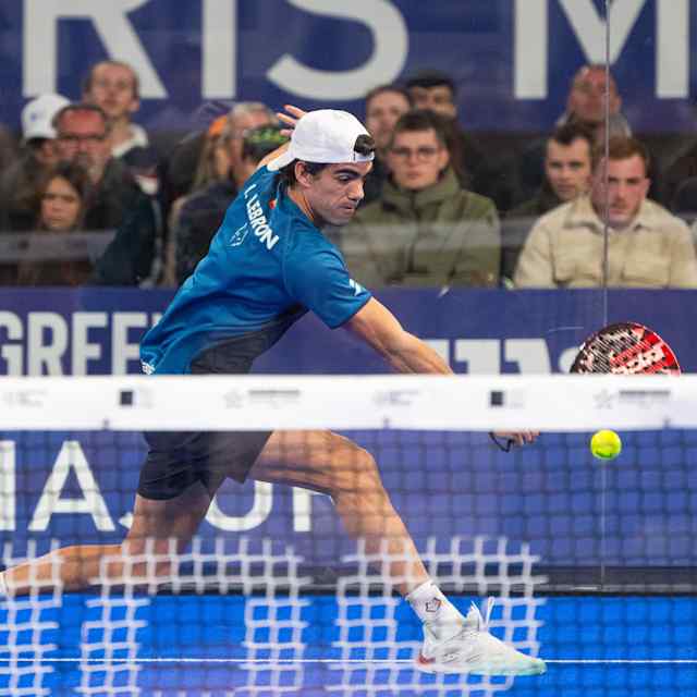 Juan Lebrón of Spain competes during the Greenweez Paris Major, at Roland-Garros stadium in Paris, France on October 5, 2024