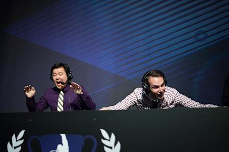 Commentators James Chen and David Graham