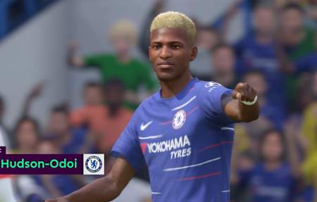 Le jeune joueur Callum Hudson-Odoi est dans notre équipe FIFA 19 de pépites de moins de 20 ans.
