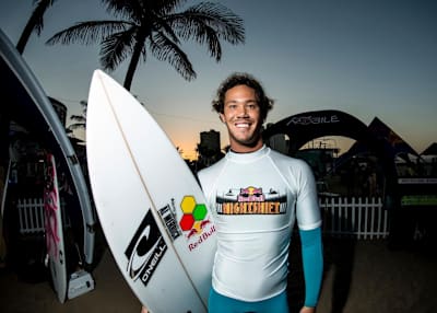 Jordy Smith at Red Bull Nightshift - Durban 2012