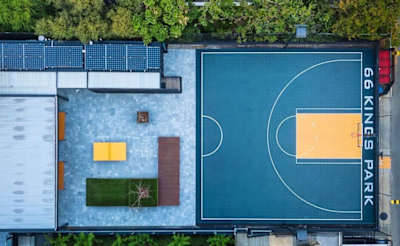 Donnie Taco Basketball Court