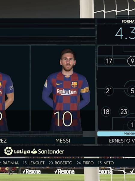 Tactical insight for Barcelona in FIFA 20