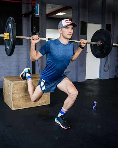 Tom Evans trains during a photo shoot in Surrey, United Kingdom on October 11, 2018. 