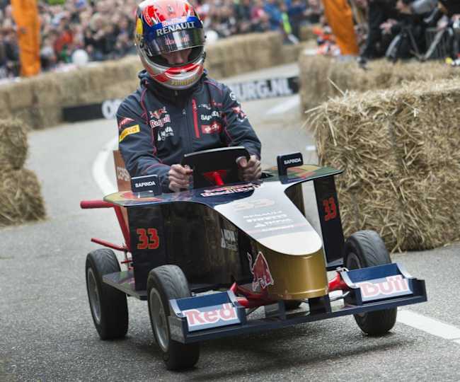 Max Verstappen Red Bull Soapbox Race And Monaco Gp