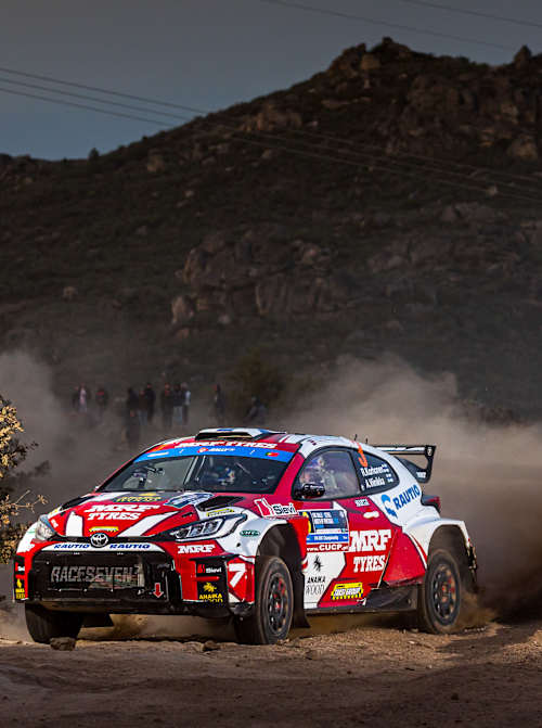 Roope Korhonen surged into the lead on the final stage of the morning loop
