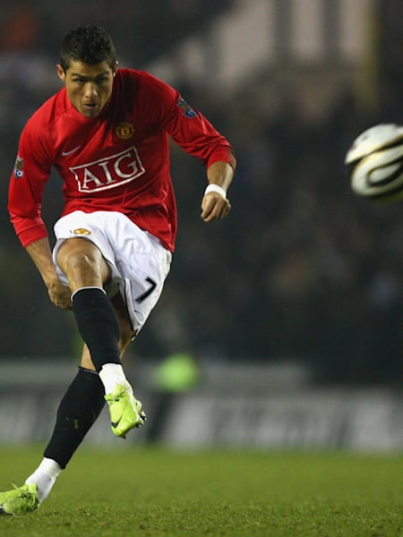 Cristiano Ronaldo, Freekick, Manchester United