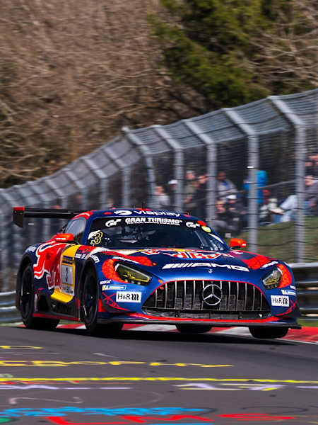 Max Verstappen bei der ADAC Nürburgring Langstrecken-Serie am 21. März 2026 auf dem Nürburgring