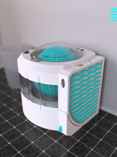 The Lava Aqua X washing machine.