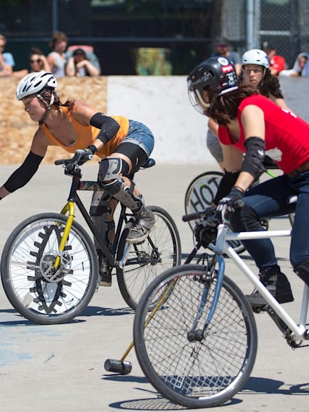 Bike polo isn't just for hipsters