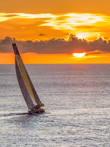 Jacht startujący w regatach Volvo Ocan Race