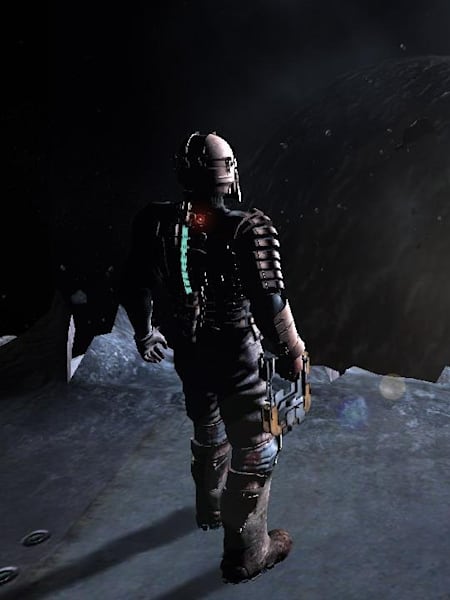 Isaac Clarke posa para la foto.