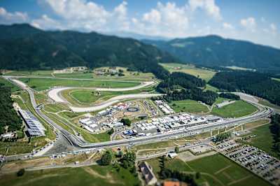 Le circuit du Red Bull Ring, nouveau terrain de jeu du Grand Prix d'Autriche de F1 créé par Hermann Tilke.