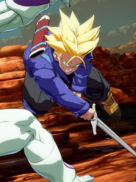 Trunks Cuts Frieza  Dragon Ball Z 