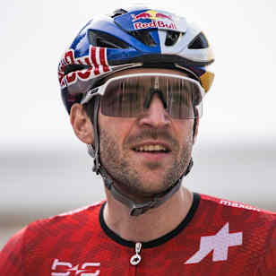 Lars Forster performs at UCI XCO World Cup in Lenzerheide, Switzerland on June 9, 2023