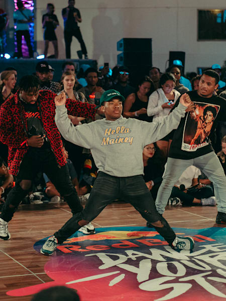 Kida The Great performs at Dance Your Style USA Finals in Las Vegas, Nevada on September 28, 2019