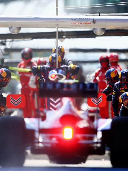 Pit Stop Red Bull Racing
