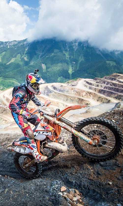 Jonny Walker feiert Sieg beim Erzbergrodeo 2014